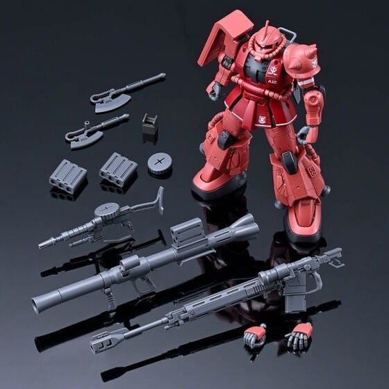 HG GTO 1/144 - Char Aznable's MS-06R-1A Zaku 2 High Mobility Type