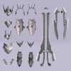 30MM 1/144 EXM-A9bk Spinatio Black Knight Type