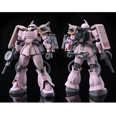 HG GTO 1/144 Zaku Desert Type - Pink Panther Corps