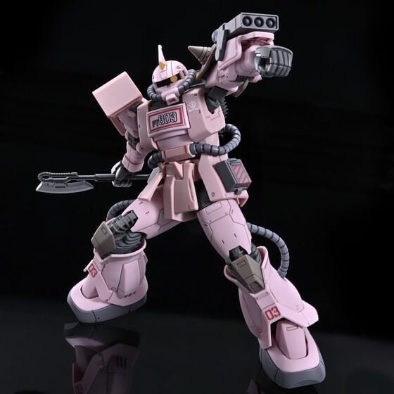 HG GTO 1/144 Zaku Desert Type - Pink Panther Corps