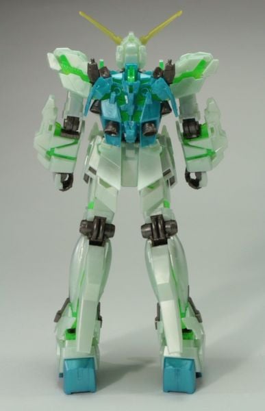 HGUC 1/144 RX-0 Unicorn Gundam + 1/48 Head Display Base The Final Battle ver