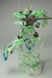 HGUC 1/144 RX-0 Unicorn Gundam + 1/48 Head Display Base The Final Battle ver