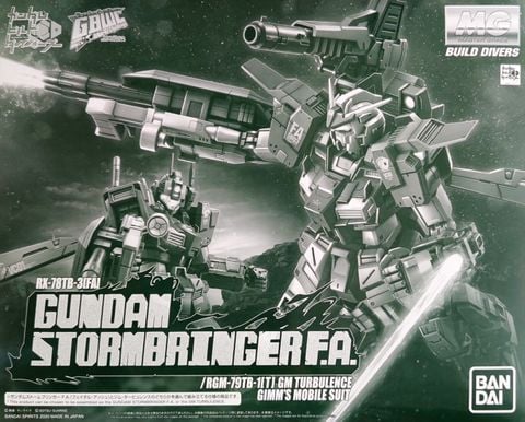 MG 1/100 Gundam Storm Bringer FA Fatal Ash / GM Turbulence