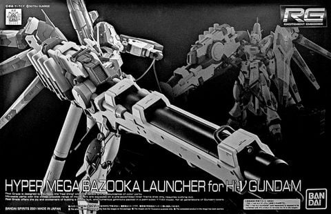 RG 1/144 Hyper Mega Bazooka Launcher for Hi-nu Gundam