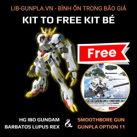 HG IBO 1/144 Gundam Barbatos Lupus Rex