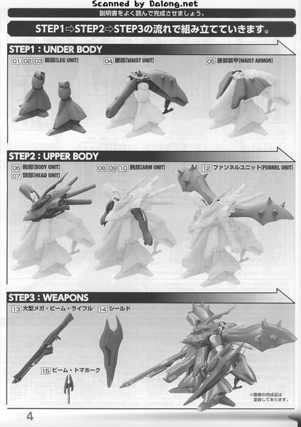 RE/100 Reborn MSN-04II Nightingale