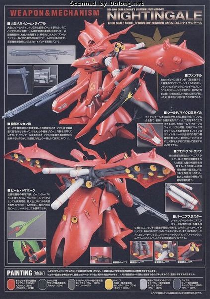 RE/100 Reborn MSN-04II Nightingale