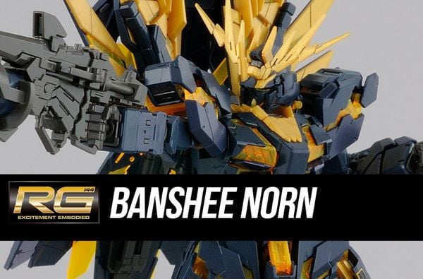 [Pre-order / Đặt trước] RG 1/144 UNICORN GUNDAM 02 BANSHEE NORN