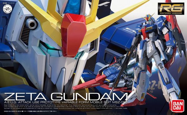 [Pre-orde / Đặt cọc] RG 1/144 ZETA GUNDAM