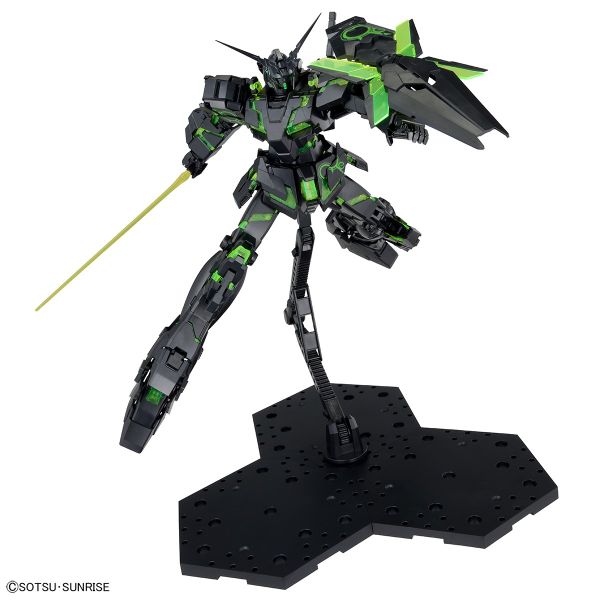 MG 1/100 Unicorn Gundam - Recirculation Color Clear Neon Green