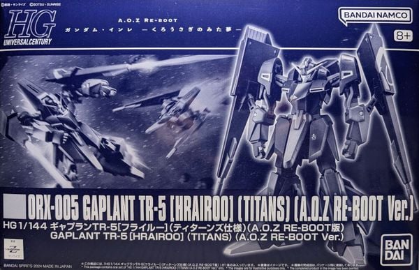 HGUC 1/144 GAPLANT TR-5 HRAIROO TITANS - AOZ REBOOT VER