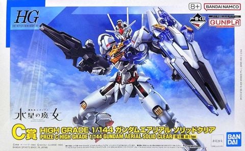 HG TWFM 1/144 Gundam Aerial - Solid Clear Ichiban Kuji