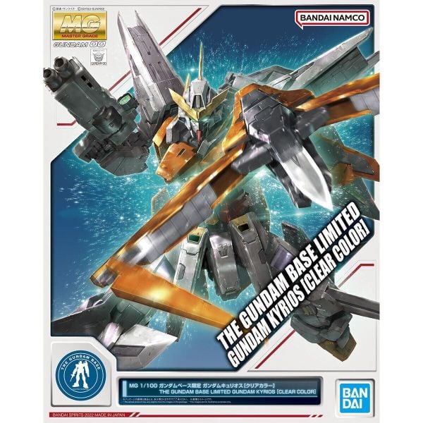MG 1/100 The Gundam Base Limited Gundam Kyrios - Clear Color