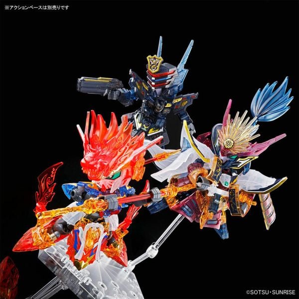 SD W Heroes Clear Color Set