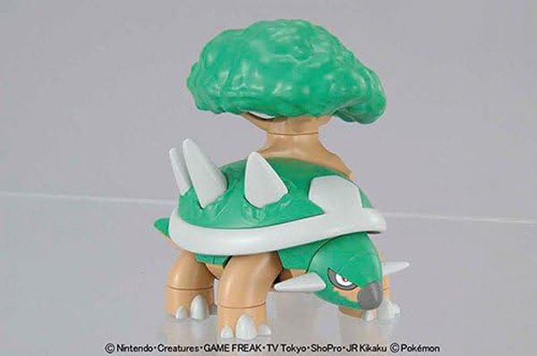 Pokemon Plastic Model Collection TORTERRA EVOLUTION SET