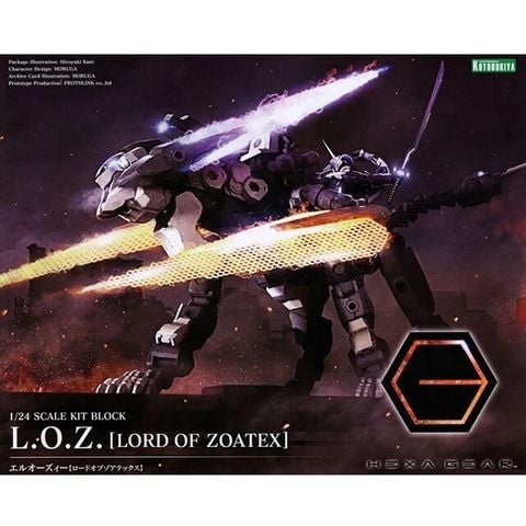Kotobukiya - Hexa Gear - 1/24 L.O.Z. Lord of Zoatex