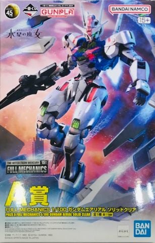 FM 1/100 Full Mechanis Gundam Aerial - Solid Clear ver - Ichiban Kuji 2024 Prize A