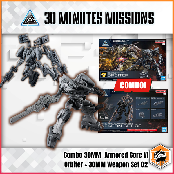 30MM - ARMORED CORE 6 FIRES OF RUBICON - RaD CC-2000 ORBITER
