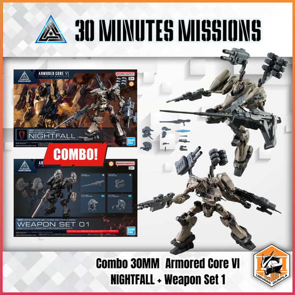 30MM ARMORED CORE 6 FIRES OF RUBICON RaD CC-2000 ORBITER NIGHTFALL