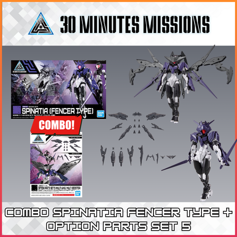 30MM 1/144 EXM-E7f Spinatia - Fencer Type