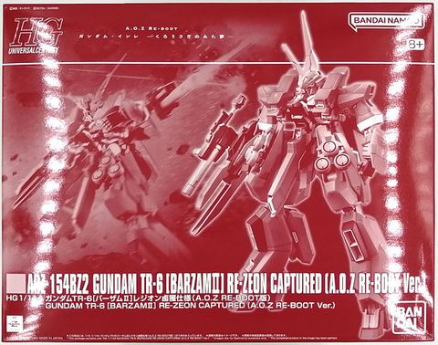 HGUC 1/144 GUNDAM TR-6 BARZAM 2 RE-ZEON CAPTURED - AOZ REBOOT