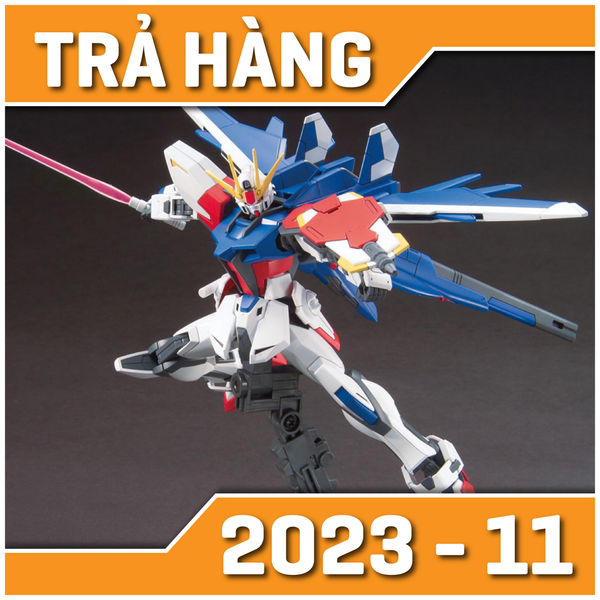 Trả hàng PO - HGBF 1/144 BUILD STRIKE GUNDAM FLIGHT FULL PACKAGE - 2023 11