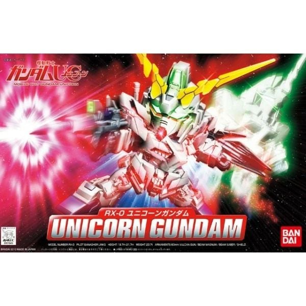 SD BB 360 RX-0 UNICORN GUNDAM