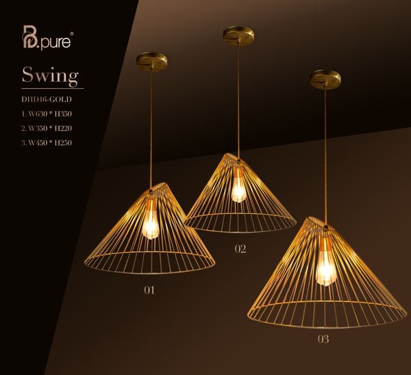  Đèn thả hiện đại SWING_DHD16-V 