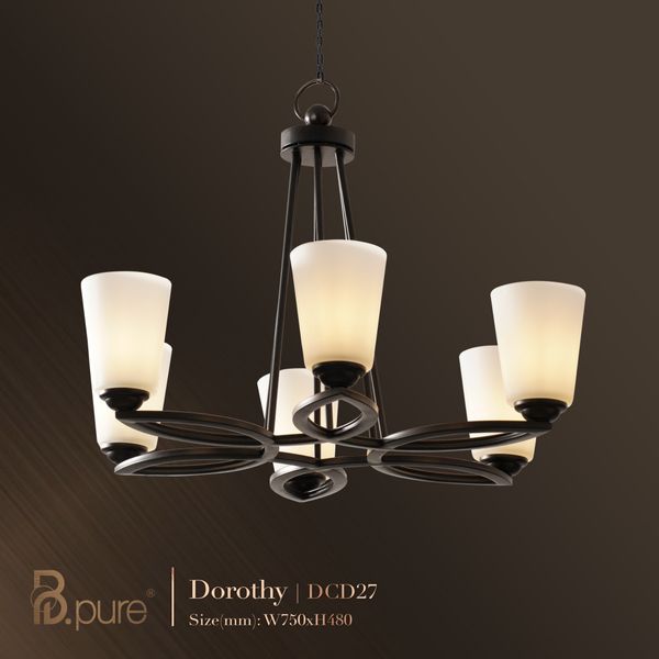  Đèn thả cổ điển Dorothy DCD27 
