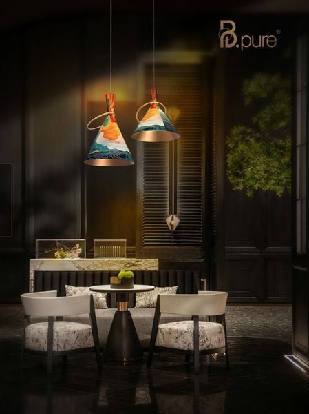  Đèn thả Sơn Mài LACRIMA - DHD48 