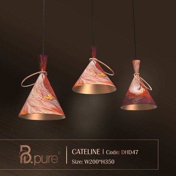  Đèn thả Sơn Mài CATELINE – DHD47 