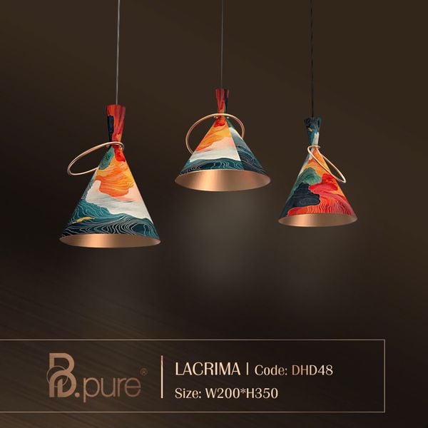  Đèn thả Sơn Mài LACRIMA - DHD48 