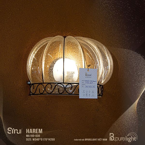  Đèn ốp tường HAREM- MA160-030 