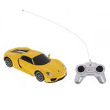  Xe điều khiển tỷ lệ 1:24 Porsche 918 Spyder màu Vàng 