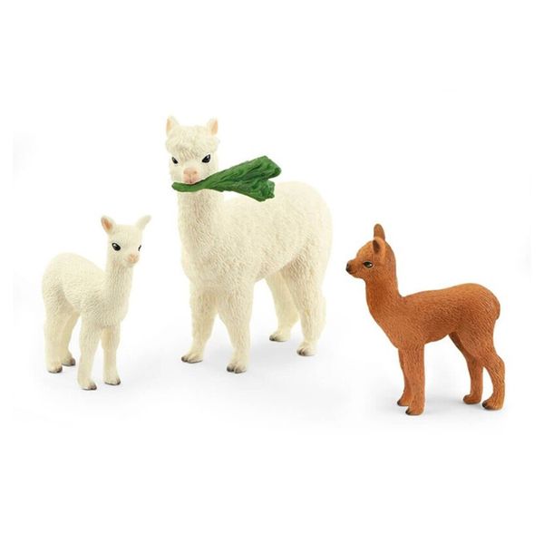  Đồ Chơi  Schleich Mô Hình Bộ Gia Đình Alpaca 