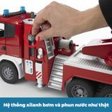  Đồ chơi dạng mô hình theo tỷ lệ thu nhỏ 1:16 xe cứu hỏa thang xoay SCANIA 