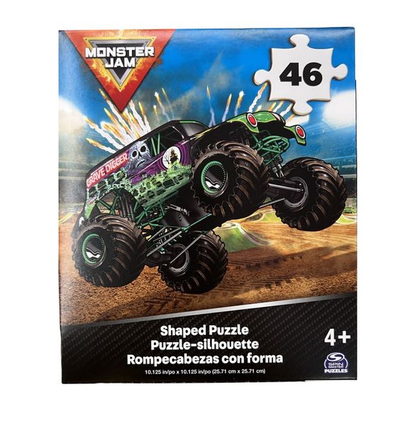  Bộ xếp hình 46 miếng theo shape - Monster Jam 