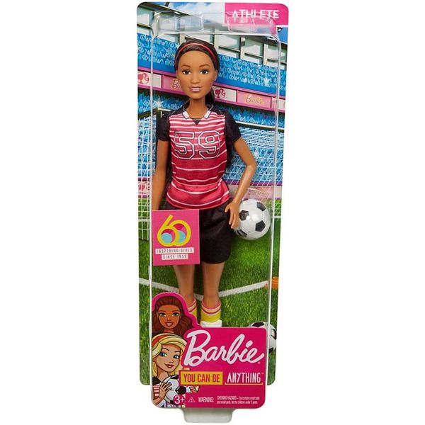  Búp bê nghề nghiệp BARBIE kỉ niệm 60 năm - Cầu thủ đá bóng 