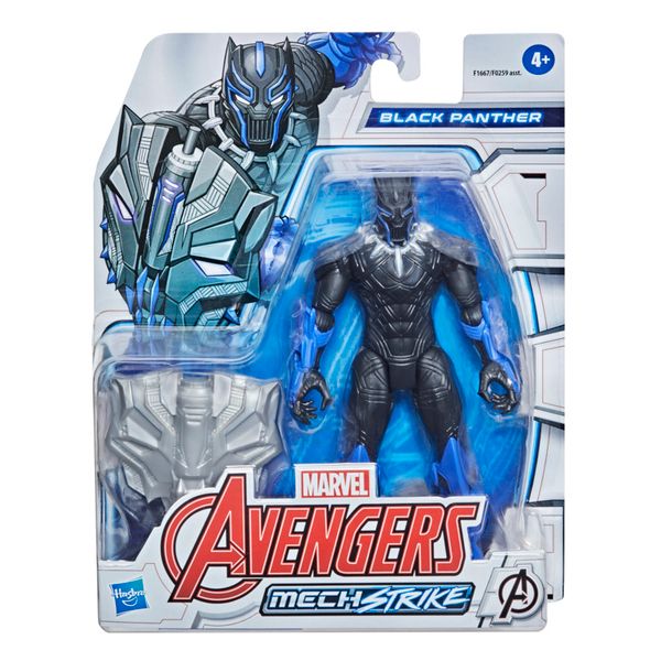  Đồ Chơi Mô Hình Black Panther Dòng Mech Strike 6 Inch AVENGERS 