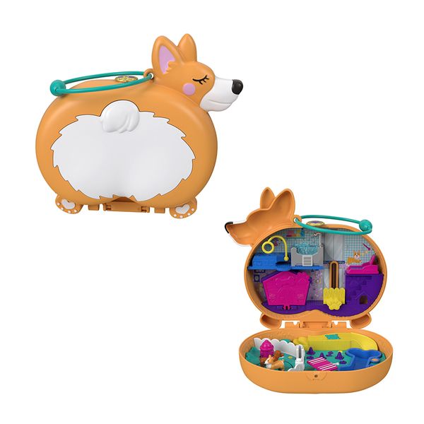  Đồ Chơi Polly Pocket Và Chú Chó Corgi Đáng Yêu POLLY POCKET 