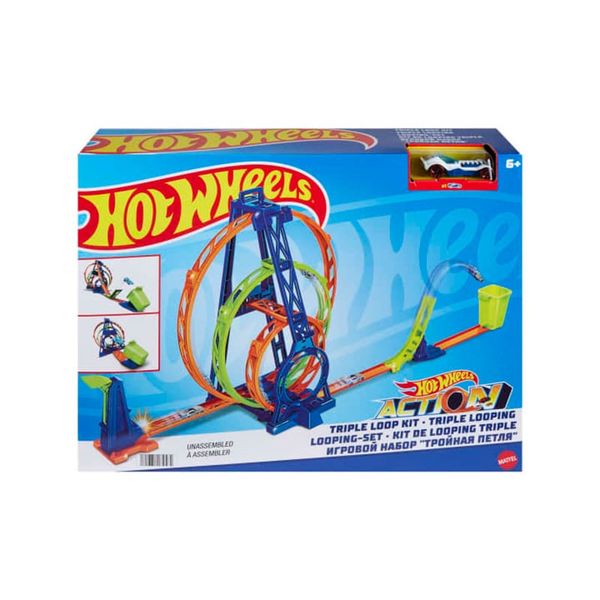  Bộ đường đua Hot Wheels vòng xoay kì diệu HOT WHEELS 