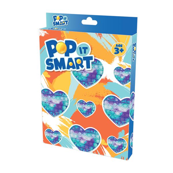  Đồ chơi Pop It Smart hình trái tim xanh 