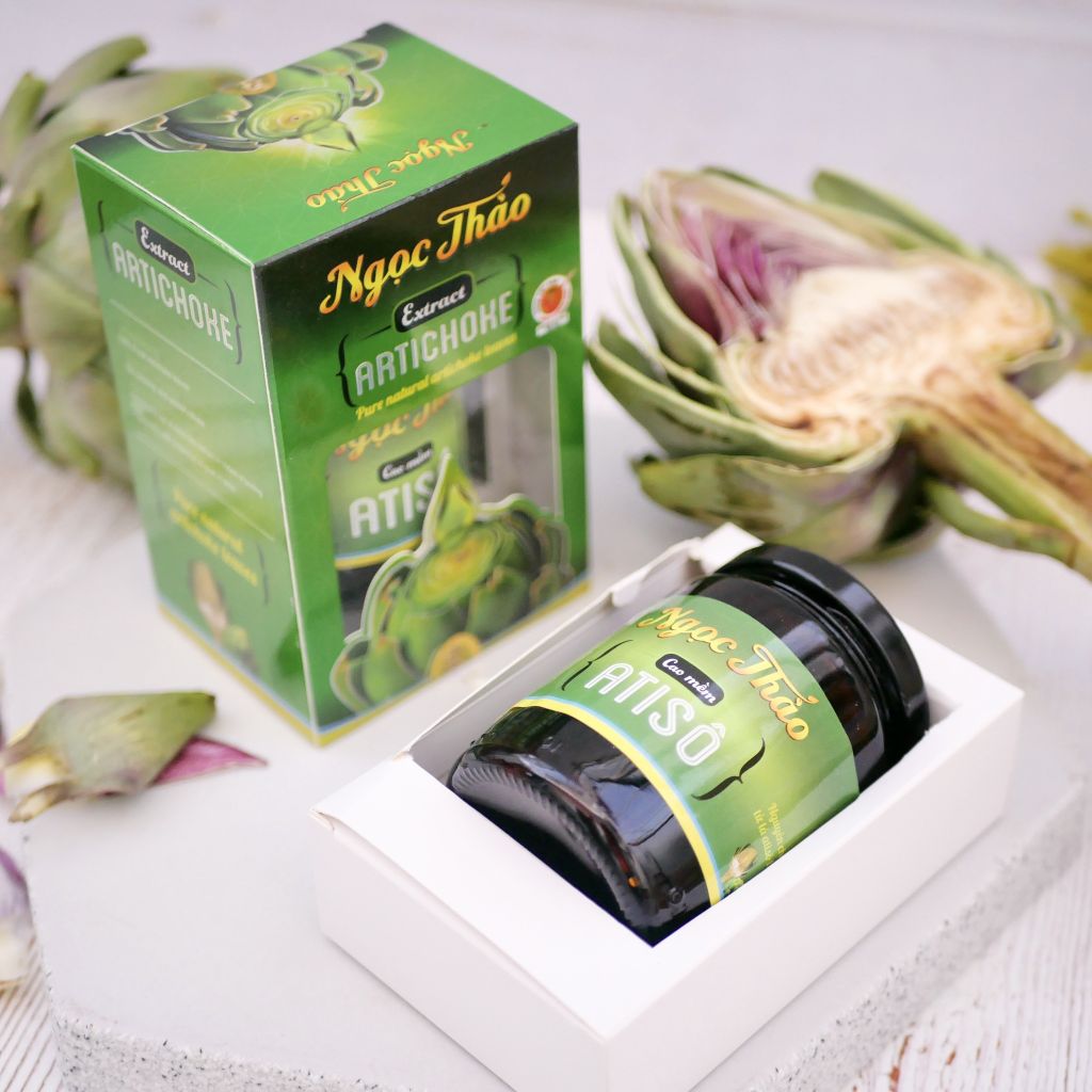 Hộp Cao Atiso Lá Tươi Ngọc Thảo 150 gram (Đựng trong 1 hũ thủy tinh)