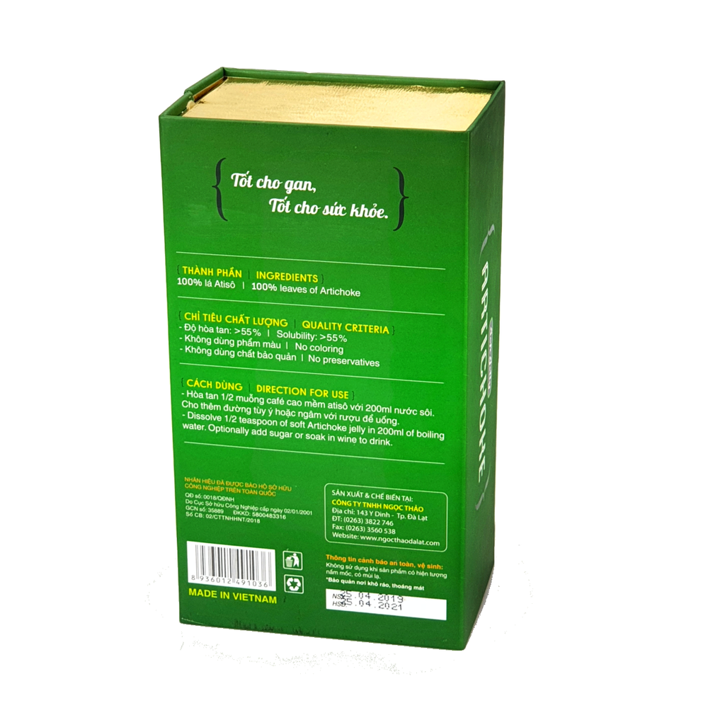 Hộp Cao mềm Atiso Ngọc Thảo - 500 gram