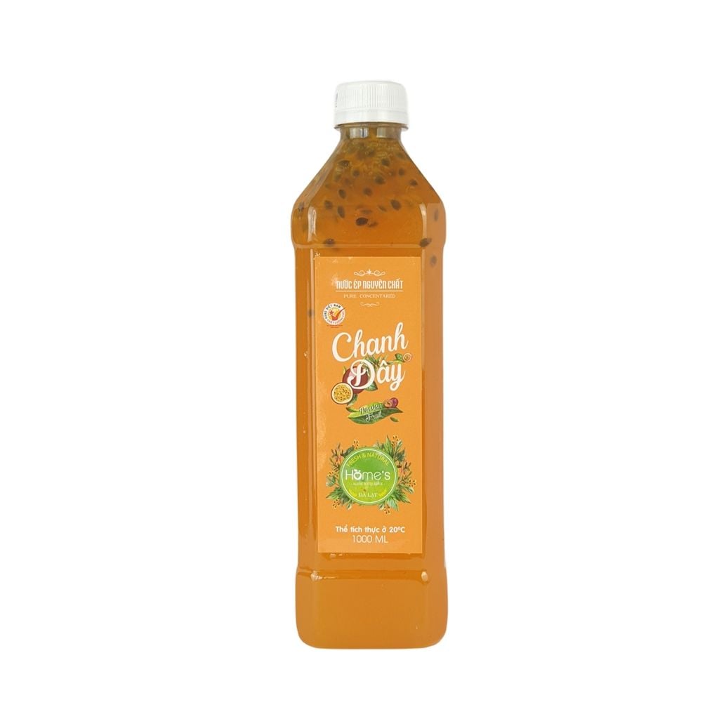 Chai nước cốt chanh dây Ngọc Thảo loại 1000ml