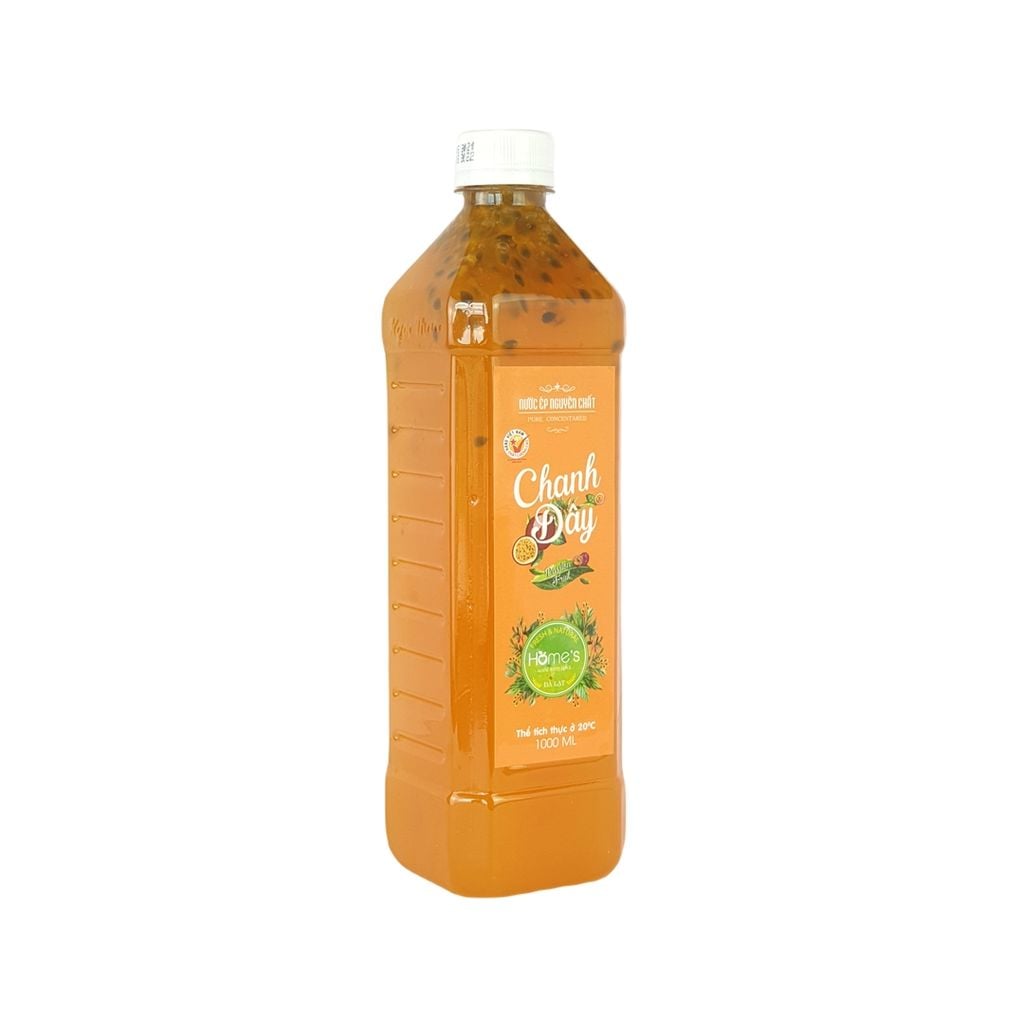 Chai nước cốt chanh dây Ngọc Thảo loại 1000ml