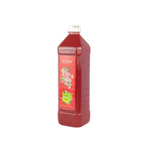 Chai nước cốt dâu tây Ngọc Thảo loại 1000ml