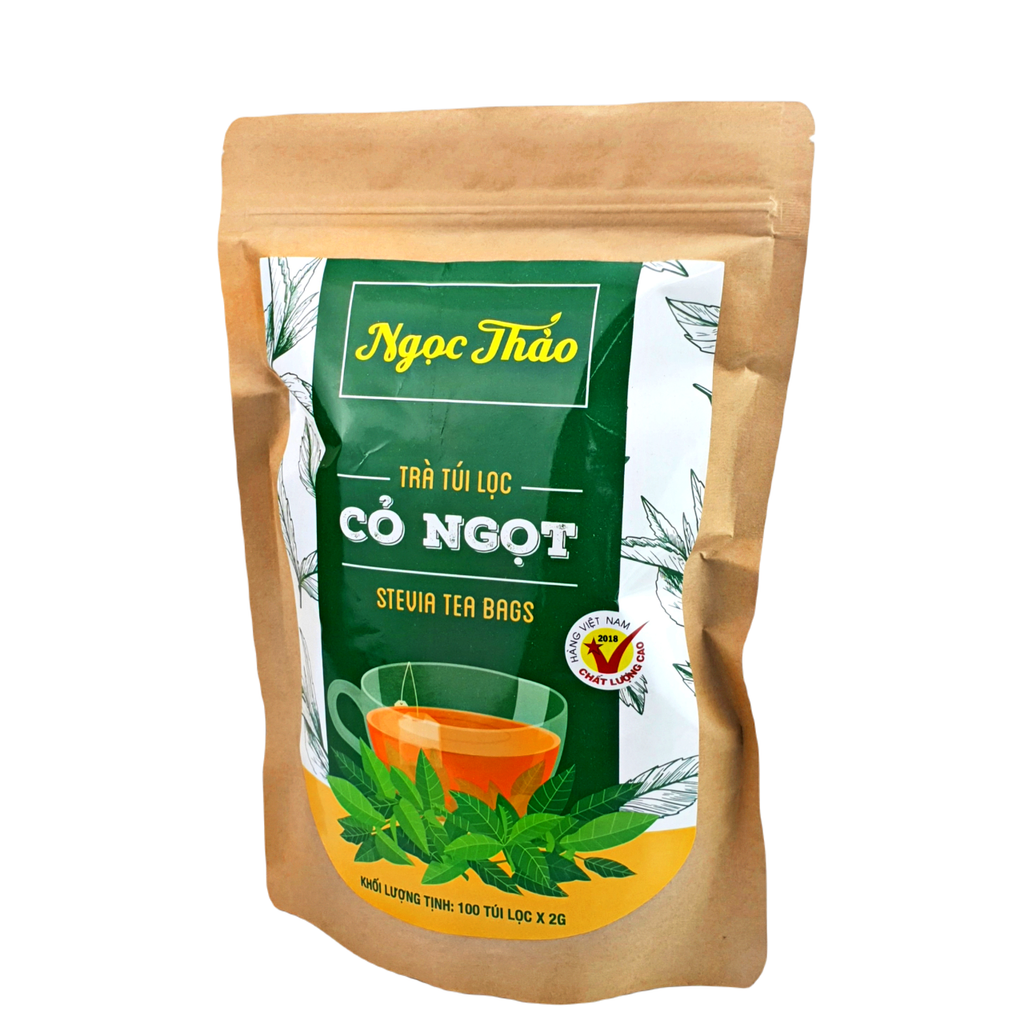 Gói Trà Cỏ ngọt Ngọc Thảo - 100 túi lọc