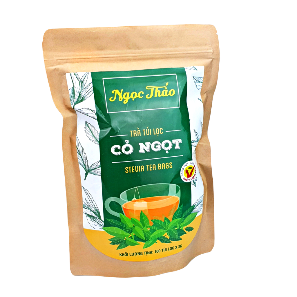 Gói Trà Cỏ ngọt Ngọc Thảo - 100 túi lọc