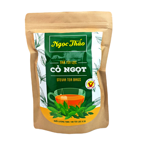 Gói Trà Cỏ ngọt Ngọc Thảo - 100 túi lọc